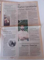 Cumhuriyet Haftasonu Gazetesi - 6 Aralık 2008 - Sayı 132 - Sen Hiç Zurna Çalan Kız Gördün Mü - Benim Küçük Zavallı Koyunum - Şair Adam Mickiewicz- Ekose Etek Giyeni Vezir De Eder Rezil De