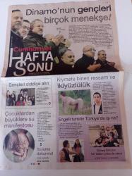 Cumhuriyet Haftasonu Gazetesi - 14 Mart 2009 - Cemal Süreyya - Neden Hatay'a Gidilir - Dinamo'nun Gençleri Birçok Menekşe - Kıymete Binen Ressam Ve İkiyüzlülük - Güneşi Gördüm - Mahsun Kırmızıgül