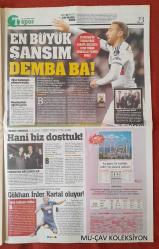 Türkiye Gazetesi 23 Aralık 2014 Gülen'in İadesi Zor,Gaziantep'in Kabusu Bitti,Trabzonspor Lig Tarihinin En Kötü Kaleci Performansını Sergiliyor,Bursa'ya Avrupa Şoku,Aslan Açılımı,Karambolcü Fener