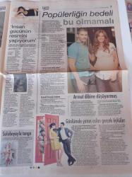 Cumhuriyet Haftasonu Gazetesi - 7 Kasım 2009 - Sayı 180 -Tolgahan Sayışman Fotoğrafı - Çayan Demirel Duvarlar Hala Kan Kusuyor - Bergamalı Galenos Allianoi'ye Çağırıyor - Selanik Festivali 50 Yaşında