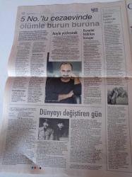 Cumhuriyet Haftasonu Gazetesi - 7 Kasım 2009 - Sayı 180 -Tolgahan Sayışman Fotoğrafı - Çayan Demirel Duvarlar Hala Kan Kusuyor - Bergamalı Galenos Allianoi'ye Çağırıyor - Selanik Festivali 50 Yaşında