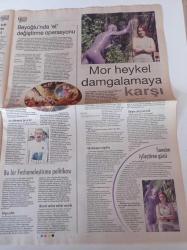 Cumhuriyet Haftasonu Gazetesi - 11 Temmuz 2009 - Beyoğlu'nda Feshaneleştirme Operasyonu - Güler Kazmacı Fotoğrafı - Düşünen Adama Selam Olsun - Gangsterler Zamanı