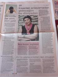 Cumhuriyet Haftasonu Gazetesi - 11 Temmuz 2009 - Beyoğlu'nda Feshaneleştirme Operasyonu - Güler Kazmacı Fotoğrafı - Düşünen Adama Selam Olsun - Gangsterler Zamanı