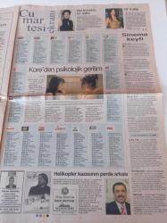 Cumhuriyet Haftasonu Gazetesi - 11 Temmuz 2009 - Beyoğlu'nda Feshaneleştirme Operasyonu - Güler Kazmacı Fotoğrafı - Düşünen Adama Selam Olsun - Gangsterler Zamanı