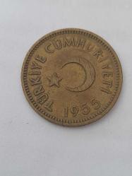 1955 PİRİNÇ 25 KURUŞ TEMİZ