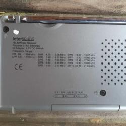 Intersound Amerikan Vintage Radyo taşınabilir pilli radyo