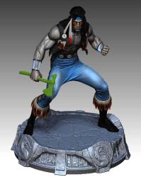 Nightwolf- Mortal Kombat Figür - 25 cm