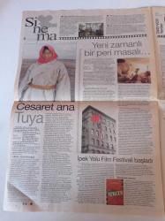 Cumhuriyet Haftasonu Gazetesi - 8 Aralık 2007 - Sayı 80 - Cem Davran Fotoğrafı - Tuya'nın Savaşı - Piyanist Besteci Fahir Atakoğlu Grammy'e Aday - Zülal Kalkandelen