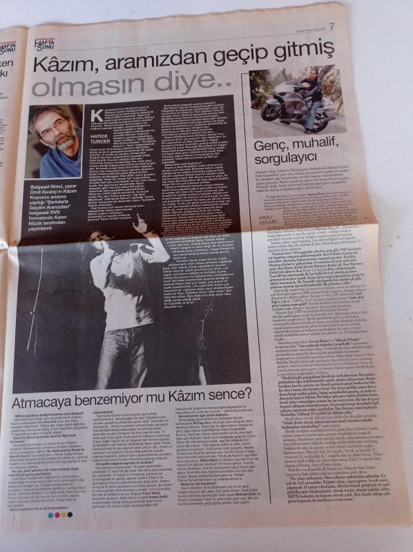 Cumhuriyet Haftasonu Gazetesi 9 Şubat 2008 Sayı 89 Nazım  