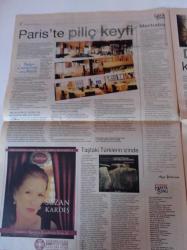 Cumhuriyet Haftasonu Gazetesi - 5 Temmuz 2008 - Sayı 110 - Şebnem Sönmez Fotoğrafı - Bir Demet Tiyatro Rudi Dutschke'nin İntikamı - Ya İnsanın Da Bir Üst Modeli Çıkarsa