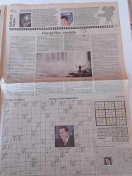 Cumhuriyet Haftasonu Gazetesi - 31 Mart 2007 - Sayı 44 - Ferhat Göçer Fotoğrafı - Bollwood'la Yakın Temas - Hırçın Gelin Yonca Cevher - Oyuncak Almak Ciddi İştir