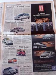 Cumhuriyet Otomobil Gazetesi - 23 Aralık 2005 - Motorlu Taşıtlar Vergisi Yine Arttı - Lada - Nissan - Mitsubishi - Peugeot - Renault - Suzuki - Toyota
