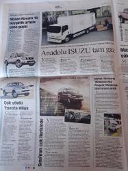 Cumhuriyet Otomobil Gazetesi - 4 Aralık 2010 - Ticari Araçlar - Fiat Başarıyla Geleceğe Taşıyor - Elektrikli Fiat Doblo - Renault Trafic Sınıf Atladı - Ford Yenilenen Transit İle Çok İddialı
