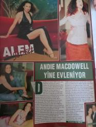 Alem Magazin Dergi 24 Ekim 2001 Tarkan,Tom Cruise,Nicolas Kidman,İmren Aykut,Sema Çelebi,Neşe erberk,Zerrin Bilmer,Banu Aksoy,Ayşe Soysal,Semra Tümen,Candan kıramer,Feryal gulman,Cem boynerFaruk sarac