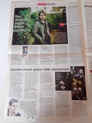 Cumhuriyet Pazar Gazetesi - 9 Kasım 2014 - Sayı 1494 - Özge Özder Fotoğrafı - Benim Asıl Vatanın Tiyatro - Sezgi Mengi - Petrol Savaşları Sona Mı Eriyor