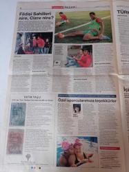 Cumhuriyet Pazar Gazetesi - 23 Kasım 2014 - Sayı 1496 - Okan Bayülgen ve Erkan Koçak Köstendil Fotoğrafı - Abim Deniz Gezmiş - Ben Emekli Bir Solcu Değilim - Serenay Aktaş