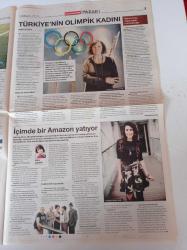 Cumhuriyet Pazar Gazetesi - 23 Kasım 2014 - Sayı 1496 - Okan Bayülgen ve Erkan Koçak Köstendil Fotoğrafı - Abim Deniz Gezmiş - Ben Emekli Bir Solcu Değilim - Serenay Aktaş