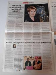 Cumhuriyet Pazar Gazetesi - 16 Şubat 2014 - Sayı 1456 - Zerrin Tekindor Fotoğrafı - Tardu Flordun - Hissettiğimden Azını Yapmam - Bahar Feyzan - Struma Trajedisi - Allen Hulsey