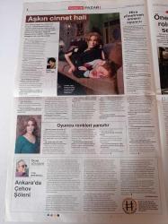 Cumhuriyet Pazar Gazetesi - 16 Şubat 2014 - Sayı 1456 - Zerrin Tekindor Fotoğrafı - Tardu Flordun - Hissettiğimden Azını Yapmam - Bahar Feyzan - Struma Trajedisi - Allen Hulsey