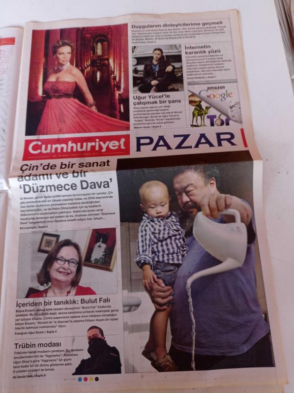 Cumhuriyet Pazar Gazetesi 6 Nisan 2014 Sayı 1463 Uğur Yücel  