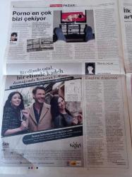 Cumhuriyet Pazar Gazetesi - 15 Nisan 2012 - Sayı 1360 - Türkler Porno Seviyor - Aşk Tek Renge Sığdırılamaz- İlk Holigan Cass Pennant - Kadınlık Halleri