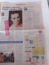 Cumhuriyet Pazar Gazetesi - 15 Nisan 2012 - Sayı 1360 - Türkler Porno Seviyor - Aşk Tek Renge Sığdırılamaz- İlk Holigan Cass Pennant - Kadınlık Halleri