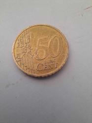 2002 50 EURO CENT AVUSTURYA NADİR KOLEKSİYONLUK