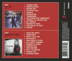 AVRIL LAVIGNE - LET GO + UNDER MY SKIN DOUBLE PACK 2 ORIGINAL ALBUMS CD SET 2013