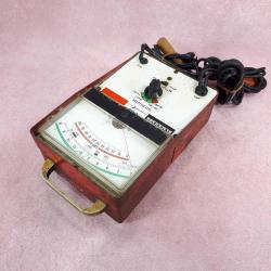 VINTAGE BLACKHAWK TE-413 TEST SELECTOR MADE IN BELGIUM OTO ELEKTRİK ÖLÇÜM ALETİ