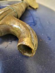 Antika Pirinç Musluk