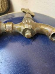 Antika Pirinç Musluk