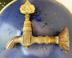 Antika Pirinç Musluk