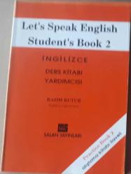 Orta 2.sınıf  İngilizce Yardımcı Ders Kitabı Lets Speak English Student's Book 2   Basım Yılı  1994