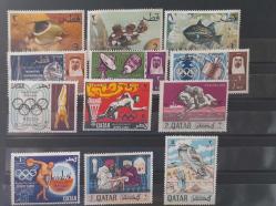 KATAR - MUHTELİF KISA SERİLER - SPOR - BALIKLAR - FAUNA  - MNH - Damgasız