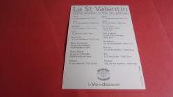 YABANCI  KARTPOSTAL --LA. ST VALENTİN