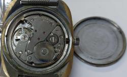 İSVİÇRE ANTİK ORALLİ MARKA KURMALI BAKIMLI MUHTEŞEM ORİJİNAL SÜPER TAKVİMLİ KOL SAATİ H1A2R1 NADİR