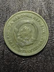 Yugoslavya Merkez Bankası Madeni 50 Anhapa (1955 Yılı Üretimi)