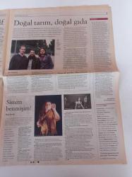 Cumhuriyet Pazar Gazetesi - 23 Kasım 2008 - Sayı 1183 - Mercan Dede Fotoğrafı - Ney Benim Nefesim - Hangi Avrupa Hangi Kültür - BUSİAD Başkanı Ali İhsan Yeşilova - Deli Ayten Heykeli