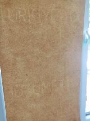 Kurutma kağıdı. Gözükmeyen filigran Turkiye Cümhuriyeti yazan büyük boy 15 adet kurutma kağıdı büyük boy