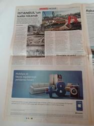 Cumhuriyet Pazar Gazetesi - 18 Kasım 2012 - Sayı 1381- Bir Deli Aktör  Tuncel Kurtiz Fotoğrafı - Taksim İşgal Altında - Hande Subaşı - Muhteşem Yüzyıl