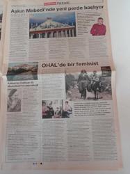 Cumhuriyet Pazar Gazetesi - 18 Kasım 2012 - Sayı 1381- Bir Deli Aktör  Tuncel Kurtiz Fotoğrafı - Taksim İşgal Altında - Hande Subaşı - Muhteşem Yüzyıl