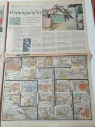 Cumhuriyet Pazar Gazetesi - 15 Ağustos 2004 - Sayı 960 - Arzu Yanardağ - Babam Can Yücel - Tarih Vakfı - Barışa Rock Ya Da Rock'n Coke