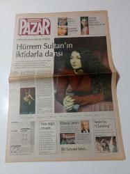 Cumhuriyet Pazar Gazetesi - 18 Ocak 2004 - Sayı 930 - Sertab Erener Dünyaya Sesleniyorum - Şahnaz Çakıralp - Joel Kovel - Elveda Lenin - Nedir Bu Clubbing - Hürrem Sultan'ın İktidarla Dansı