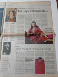 Cumhuriyet Pazar Gazetesi - 18 Ocak 2004 - Sayı 930 - Sertab Erener Dünyaya Sesleniyorum - Şahnaz Çakıralp - Joel Kovel - Elveda Lenin - Nedir Bu Clubbing - Hürrem Sultan'ın İktidarla Dansı