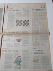 Cumhuriyet Pazar Gazetesi - 18 Ocak 2004 - Sayı 930 - Sertab Erener Dünyaya Sesleniyorum - Şahnaz Çakıralp - Joel Kovel - Elveda Lenin - Nedir Bu Clubbing - Hürrem Sultan'ın İktidarla Dansı