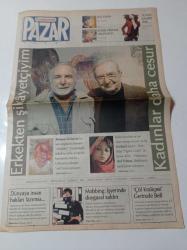 Cumhuriyet Pazar Gazetesi - 17 Ekim 2004 - Sayı 969- Kadınları Seviyorum-İşyerinde Duygusal Saldırı,Mobbing- Mehmet Güleryüz Ve Atıf Yılmaz Fotoğrafı - Grup Yorum & Sultana - Rosie Pinhas Delpuech - Tüvid Kadife İpek - Çöl Kraliçesi Gertrude Bell