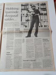 Cumhuriyet Pazar Gazetesi - 17 Ekim 2004 - Sayı 969- Kadınları Seviyorum-İşyerinde Duygusal Saldırı,Mobbing- Mehmet Güleryüz Ve Atıf Yılmaz Fotoğrafı - Grup Yorum & Sultana - Rosie Pinhas Delpuech - Tüvid Kadife İpek - Çöl Kraliçesi Gertrude Bell