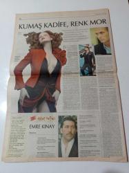 Cumhuriyet Pazar Gazetesi - 17 Ekim 2004 - Sayı 969- Kadınları Seviyorum-İşyerinde Duygusal Saldırı,Mobbing- Mehmet Güleryüz Ve Atıf Yılmaz Fotoğrafı - Grup Yorum & Sultana - Rosie Pinhas Delpuech - Tüvid Kadife İpek - Çöl Kraliçesi Gertrude Bell