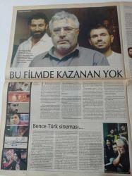 Cumhuriyet Pazar Gazetesi - 10 Ekim 2004 - Sayı 968 - Almila Uluer Fotoğrafı - Yazı Tura Filmi - Uğur Yücel - Kenan İmirzalıoğlu - Olgun Şimşek - Kadir İnanır - Bob Dylan