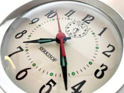 SERKİSOF ANTİKA KURMALI ÇALAR SAAT  BÜTÜN AKSAMLARI TAM ORJİNAL